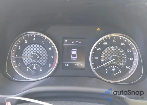 2019 Hyundai Elantra Sel z USA, uszkodzony, nr VIN 5NPD84LF6KH408428